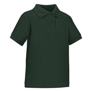 Classroom 58914 Adult Unisex Short Sleeve Interlock Polo Green
